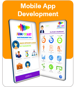 Jumpstart spearheads Mobile app development using pre-built accelerators. Reach out to us at sales@jumpstartsys.com and begin your amazing mobility experience.